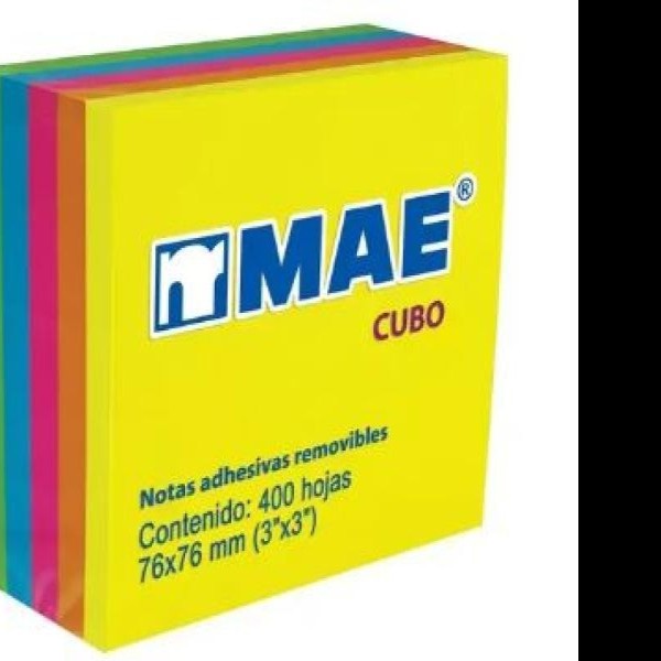 NOTAS ADH MAE 3X3 21340SPO CUBO 400H C7 NEON